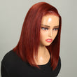 Load image into Gallery viewer, Superlook #33 Short Straight Bob Wig Glueless 6x5 Hd Lace Closure Wear Go Wig For Women