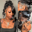 Load image into Gallery viewer, 360 Lace Frontal Wigs Body Wave Lace Front Wigs 180% Density Pre-plucked With Baby Hair
