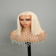 Load image into Gallery viewer, Pre Cut Lace Glueless 6x5 HD Lace Wig Blonde 613 Human Hair Wear And Go Wig