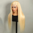 Load image into Gallery viewer, Superlook Honey Blonde 13x4 Lace Front Wig 613 Color Silk Straight Glueless Wear Go Human Hair Wigs Pre Cut