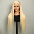 Load image into Gallery viewer, Superlook Honey Blonde 13x4 Lace Front Wig 613 Color Silk Straight Glueless Wear Go Human Hair Wigs Pre Cut