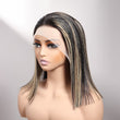 Load image into Gallery viewer, Superlook Short Bob Wigs Pre-Cut 13x4 Glueless Wig Wear Go Highlight Blonde Straight Wig Human Hair