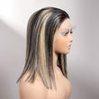Load image into Gallery viewer, Superlook Short Bob Wigs Pre-Cut 13x4 Glueless Wig Wear Go Highlight Blonde Straight Wig Human Hair