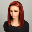 Load image into Gallery viewer, Superlook #33 Short Straight Bob Wig Glueless 6x5 Hd Lace Closure Wear Go Wig For Women