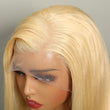 Load image into Gallery viewer, Superlook Honey Blonde 13x4 Lace Front Wig 613 Color Silk Straight Glueless Wear Go Human Hair Wigs Pre Cut