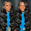 Load image into Gallery viewer, 360 Lace Frontal Wigs Body Wave Lace Front Wigs 180% Density Pre-plucked With Baby Hair