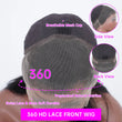Load image into Gallery viewer, 360 Lace Frontal Wigs Body Wave Lace Front Wigs 180% Density Pre-plucked With Baby Hair