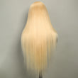 Load image into Gallery viewer, Superlook Honey Blonde 13x4 Lace Front Wig 613 Color Silk Straight Glueless Wear Go Human Hair Wigs Pre Cut