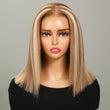 Load image into Gallery viewer, P12 /613 Straight Short Bob Wigs Wear Go Wig 6x5 HD Lace Glueless Wigs Human Hair 180% Density