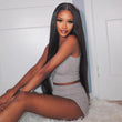 Load image into Gallery viewer, 30inch Straight Guleless Wear Go Wig 6X5 Transparent Lace Frontal Human Hair Wigs