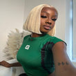 Load image into Gallery viewer, Pre Cut Lace Glueless 6x5 HD Lace Wig Blonde 613 Human Hair Wear And Go Wig