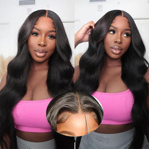 Body Wave Wear and Go Glueless Wigs Human Hair Pre Plucked Pre Cut 13x4 Hd Lace Frontal  Wigs